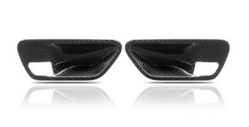 2014-2017 BMW 2-Series F22/F23 Carbon Fiber Interior Door Handle Trim - ATK-BM-0360
