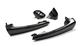1999-2005 BMW 3-Series E46 Coupe Carbon Fiber Replacement Door Handles - ATK-BM-0366