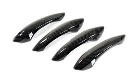 2011-2017 BMW 5-Series F10 Carbon Fiber Door Handle Trim - ATK-BM-0375