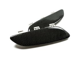 2008-2013 BMW M3 E90/E92/E93 Carbon Fiber Front Bumper Reflectors - BM-0995-CF