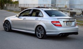 2008-2012 Mercedes C-Class W204 Sedan ABS Plastic Roof Spoiler Wing - ATK-MB-0546