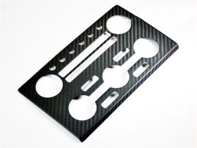 2007-2016 Nissan Skyline GT-R R35 Dry Pre-Preg Carbon Fiber AC Stereo Dash Panel