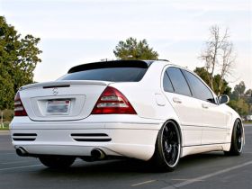 2001-2006 Mercedes Benz C-Class W203 Trunk Spoiler - TS-W203