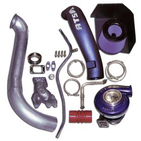 ATS Diesel Aurora 4000 Turbo System 1994 Early 98 Dodge 5.9L 12 Valve Cummins .85 A/R Turbine Housing - 2029432164