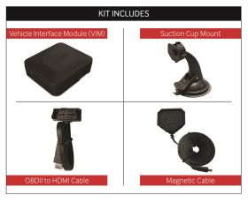 2013-2016 Ram Truck 2500/3500/4500/5500 6.7L GTX Vehicle Expansion Kit 5 Inch Touch Screen Bully Dog - 40463B