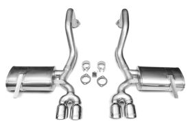 1997-2004 Chevy Corvette C5 5.7L V8 Corsa Performance Axle-Back Exhaust System -