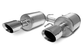 2005-2007 Cadillac STS 4.6L Corsa Performance Axle-Back Exhaust System - 14157