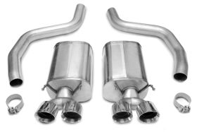 2006-2013 Chevy Corvette C6 ZR1 7.0L V8 Corsa Performance Axle-Back Exhaust Syst