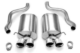 2005-2008 Chevy Corvette C6 6.0L V8 Corsa Performance Axle-Back Exhaust System -