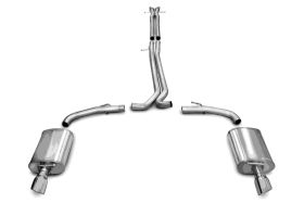 2010-2014 Ford Taurus SHO 3.5L V6 Turbo Corsa Performance Cat-Back Exhaust Syste