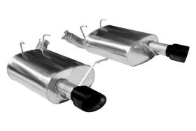 2011-2013 Ford Mustang V6 3.7L V6 Corsa Performance Axle-Back Exhaust System - 1