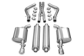 2005-2010 Chrysler 300 R/T No Towing Hitch 5.7L V8 Corsa Performance Cat-Back Ex