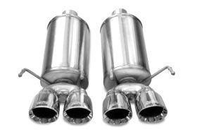 2005-2008 Chevy Corvette C6 6.0L V8 Corsa Performance Axle-Back Exhaust System -