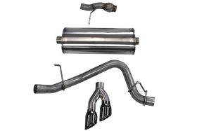 2015 Chevy Tahoe 5.3L V8 Corsa Performance Cat-Back Exhaust System - 14859BLK