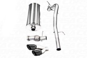 2011-2014 Cadillac Escalade 6.2L V8 Corsa Performance Cat-Back Exhaust 