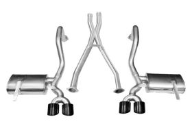 1997-2004 Chevy Corvette C5 5.7L V8 Corsa Performance Axle-Back Exhaust System -