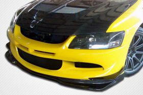 2003-2005 Mitsubishi Lancer Evolution 8 Carbon Fiber VR-S Front Lip Under Spoile