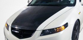 2004-2008 Acura TL Carbon Fiber OEM Hood - 1 Piece - 104741