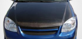 2005-2010 Chevy Cobalt Pontiac G5 Carbon Fiber OEM Hood - 1 Piece - 104745