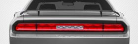 2008-2016 Dodge Challenger Carbon Fiber G-Spec Wing Trunk Lid Spoiler - 1 Piece 