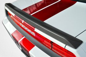 2008-2016 Dodge Challenger Carbon Fiber SRT Look Wing Trunk Lid Spoiler - 1 Piec