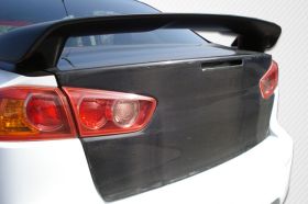 2008-2015 Mitsubishi Lancer / Lancer Evolution 10 Carbon Fiber OEM Trunk - 1 Pie
