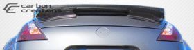 2009-2016 Nissan 370Z Coupe Carbon Fiber N-1 Wing Trunk Lid Spoiler - 1 Piece - 