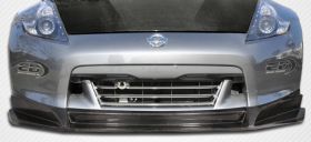 2009-2012 Nissan 370Z Carbon Fiber SL-R Front Lip Under Spoiler Air Dam - 1 Piec