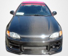 1992-1995 Honda Civic 2DR / HB Carbon Fiber OEM Hood - 1 Piece - 101091