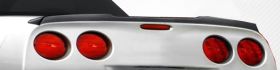 1997-2004 Chevy Corvette C5 Carbon Fiber ZR Edition Wing Trunk Lid Spoiler - 1 P