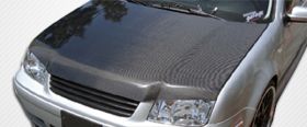 1999-2004 VW Jetta Carbon Fiber Boser Hood - 1 Piece - 102725