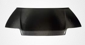 1988-1991 Honda Civic HB CR-X Carbon Fiber OEM Hood - 1 Piece - 100757