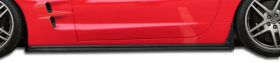 1997-2004 Chevy Corvette C5 Carbon Fiber ZR Edition Side Skirts Rocker Panels - 