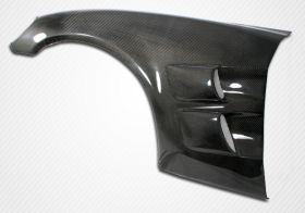 2005-2013 Chevy Corvette C6 Carbon Fiber ZR Edition Front Fenders - 2 Piece - 10