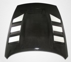 2009-2016 Nissan 370Z Carbon Fiber Circuit Hood - 1 Piece - 105852