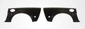 1997-2004 Chevy Corvette C5 2dr Carbon Fiber ZR Edition Rear Fenders - 2 Piece -