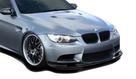 2007-2013 BMW M3 E90 E92 Carbon Fiber T-Design Front Lip Under Spoiler Air Dam -