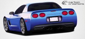 1997-2004 Chevy Corvette C5 Carbon Fiber SP-R Rear Bumper Cover - 1 Piece - 1074