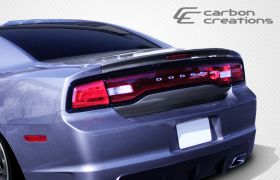 2011-2014 Dodge Charger Carbon Fiber OEM Trunk - 1 Piece - 107663