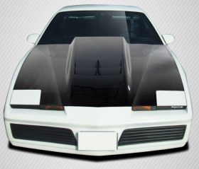 1982-1992 Pontiac Firebird Carbon Fiber ZL1 Look Hood - 1 Piece - 108546