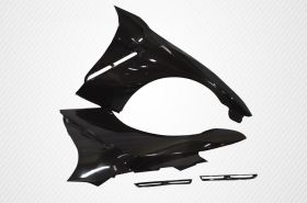 2009-2015 Nissan GT-R R35 Carbon Fiber OEM Fenders - 4 Piece - 109064