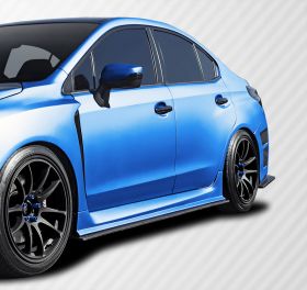 2015-2016 Subaru WRX Carbon Fiber NBR Concept Side Splitters - 2 Piece - 109933