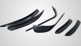 2014-2015 Mercedes CLA Class Carbon Fiber Black Series Look Wide Body Front Bump
