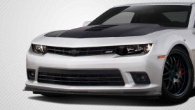 2014-2015 Chevy Camaro V8 Carbon Fiber GM-X Front Lip Under Air Dam Spoiler - 1 