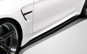 2014-2016 BMW M4 F82 / 4 Series F32 Carbon Fiber M Performance Look Side Skirt S