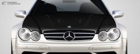 2003-2009 Mercedes CLK W209 Carbon Fiber Black Series Look Hood - 1 Piece - 1123