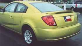 2003-2008 Saturn ION Quad Coupe Factory Post Spoiler Wing - ABS-533