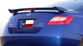 2006-2011 Honda Civic 2DR SI Post Spoiler Wing - ABS-539