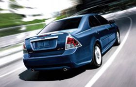 2006-2012 Ford Fusion Factory Lip Spoiler Wing - ABS-702