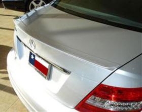 2008-2014 Mercedes C-Class Sedan Custom Lip Spoiler Wing - ABS-723